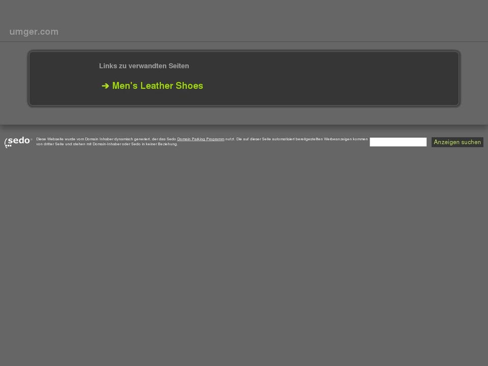 umger.com shopify website screenshot
