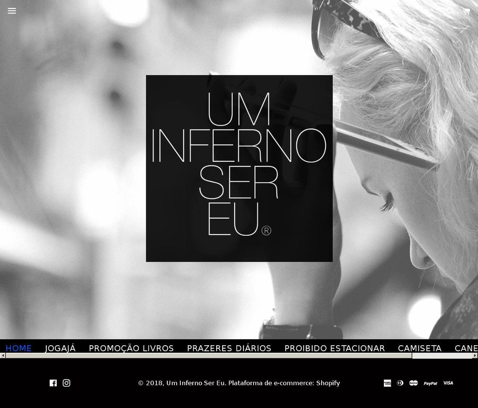 uminfernosereu.com — Shopify storefront screenshot