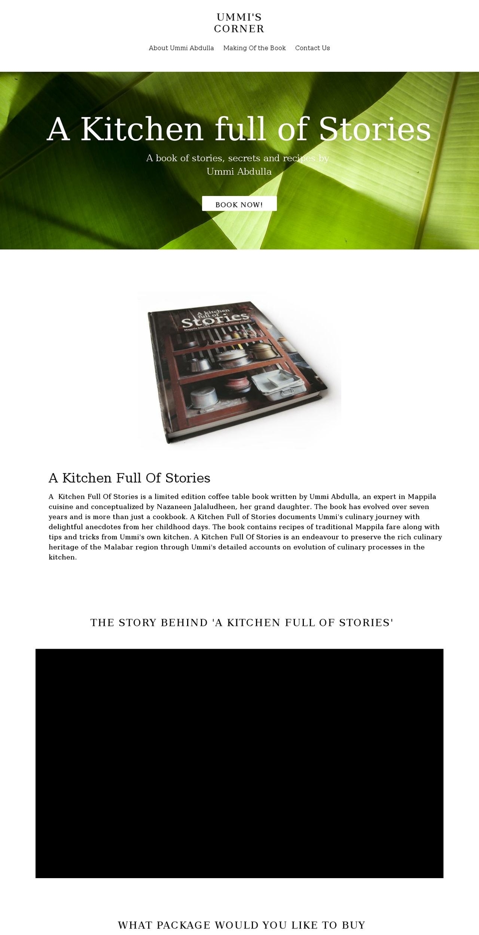 ummiscorner.com — Shopify storefront screenshot