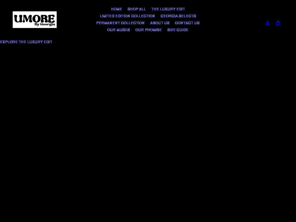 umorebygeorgia.com shopify website screenshot