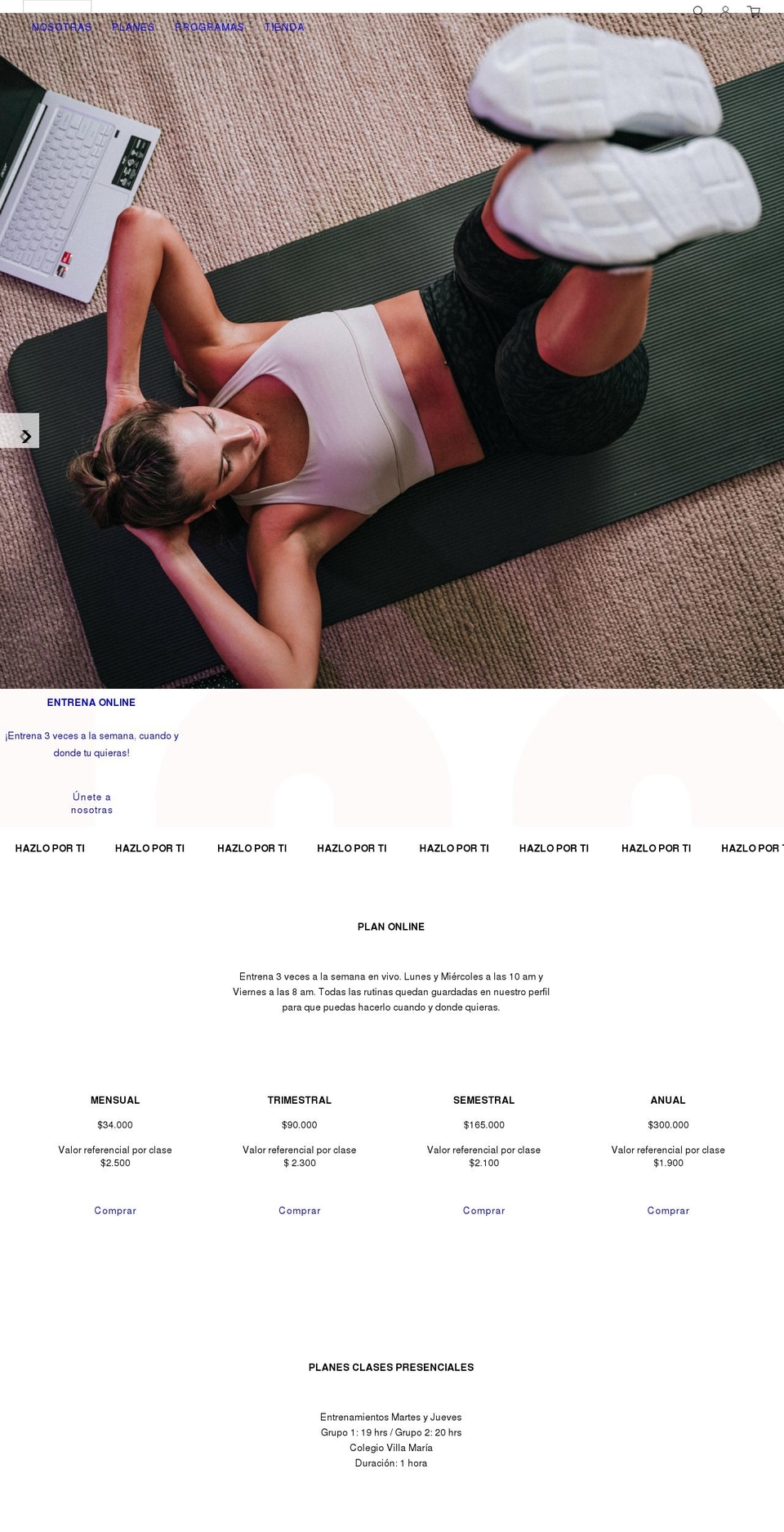 Lab-umove Shopify theme site example umove.cl