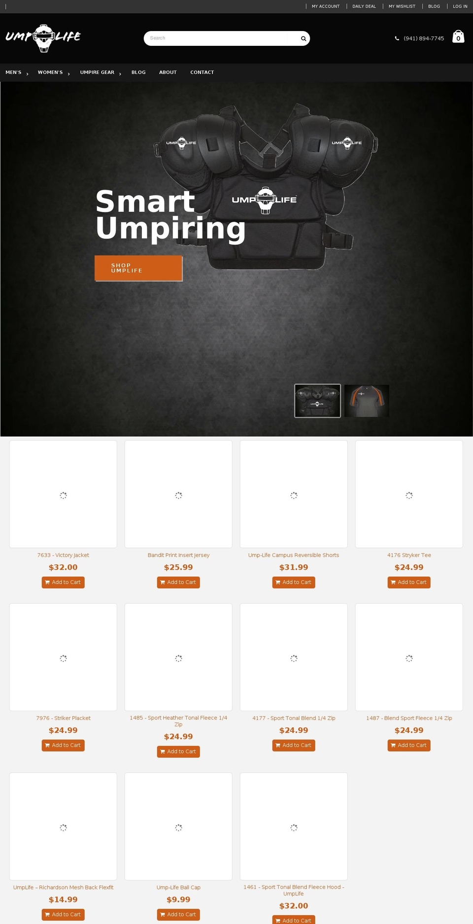 ump-life.com shopify website screenshot