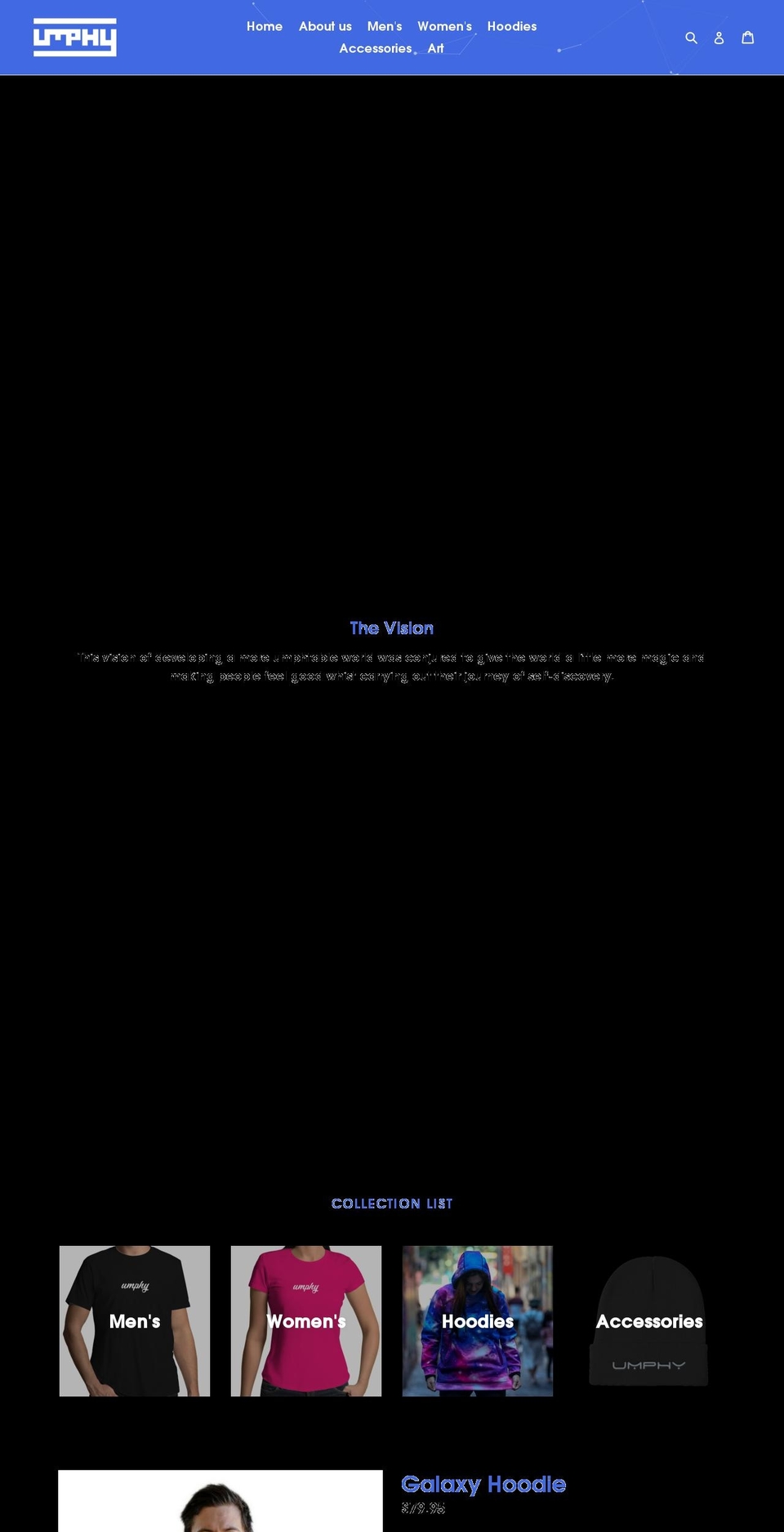 umphy.com — Shopify storefront screenshot