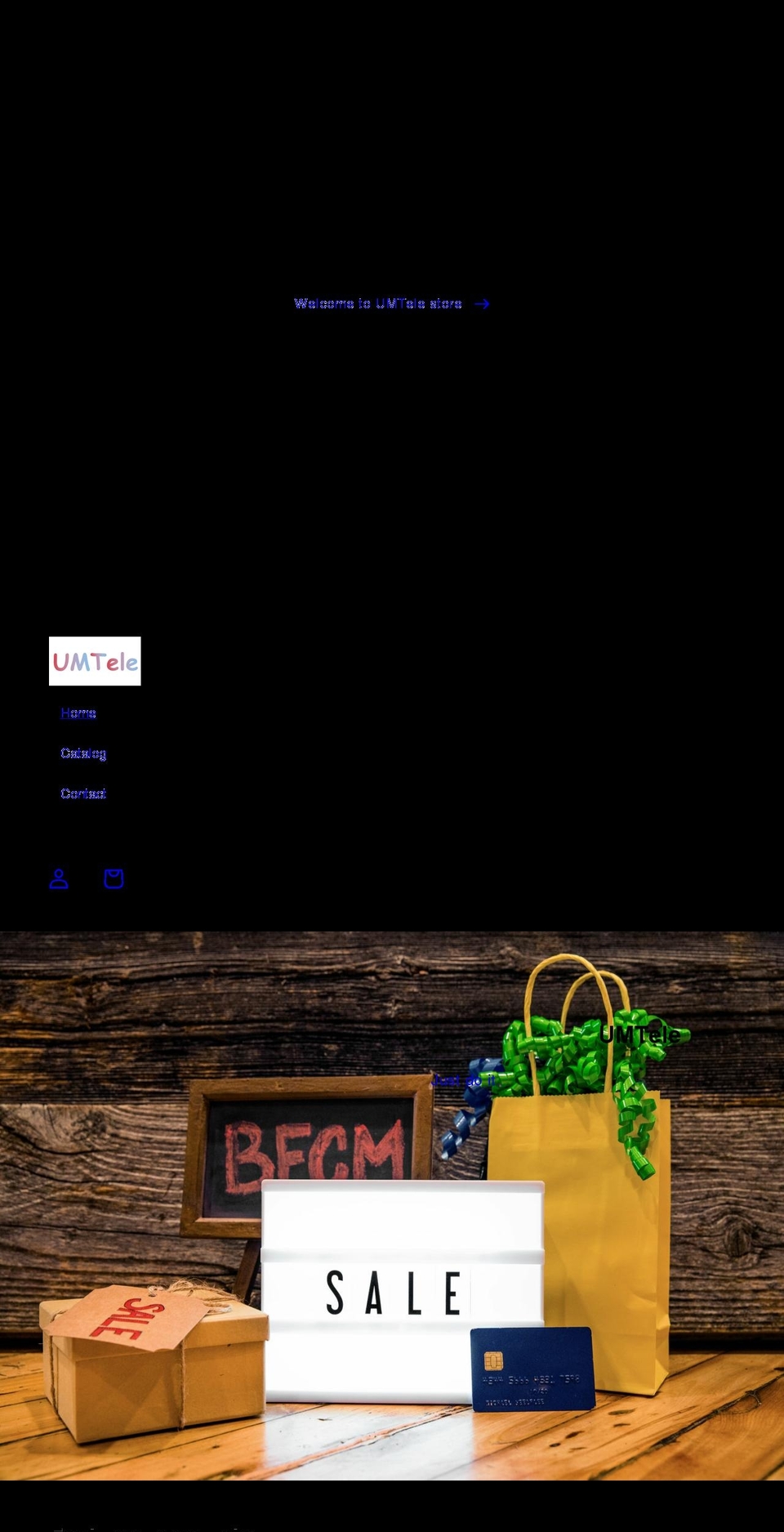 umtele.net shopify website screenshot