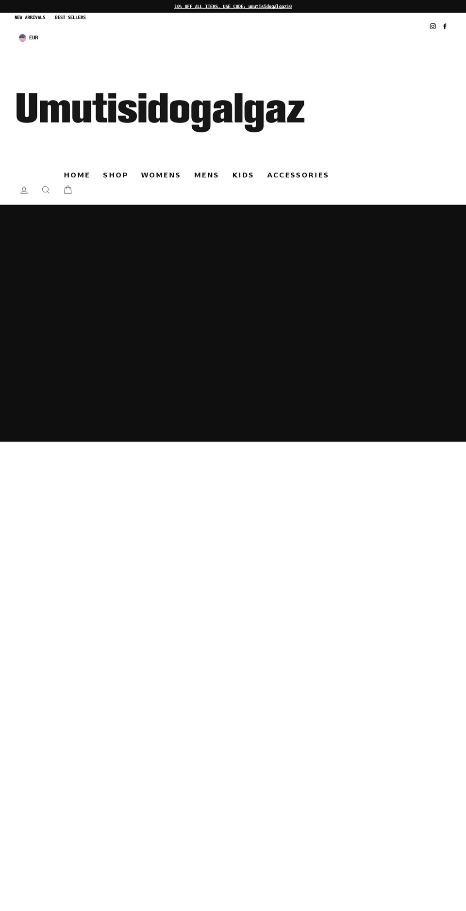 umutisidogalgaz.com shopify website screenshot