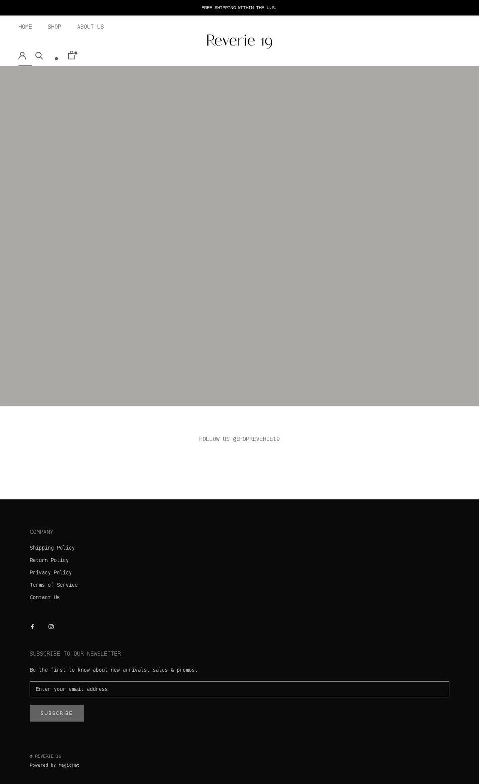 una-stella.com — Shopify storefront screenshot