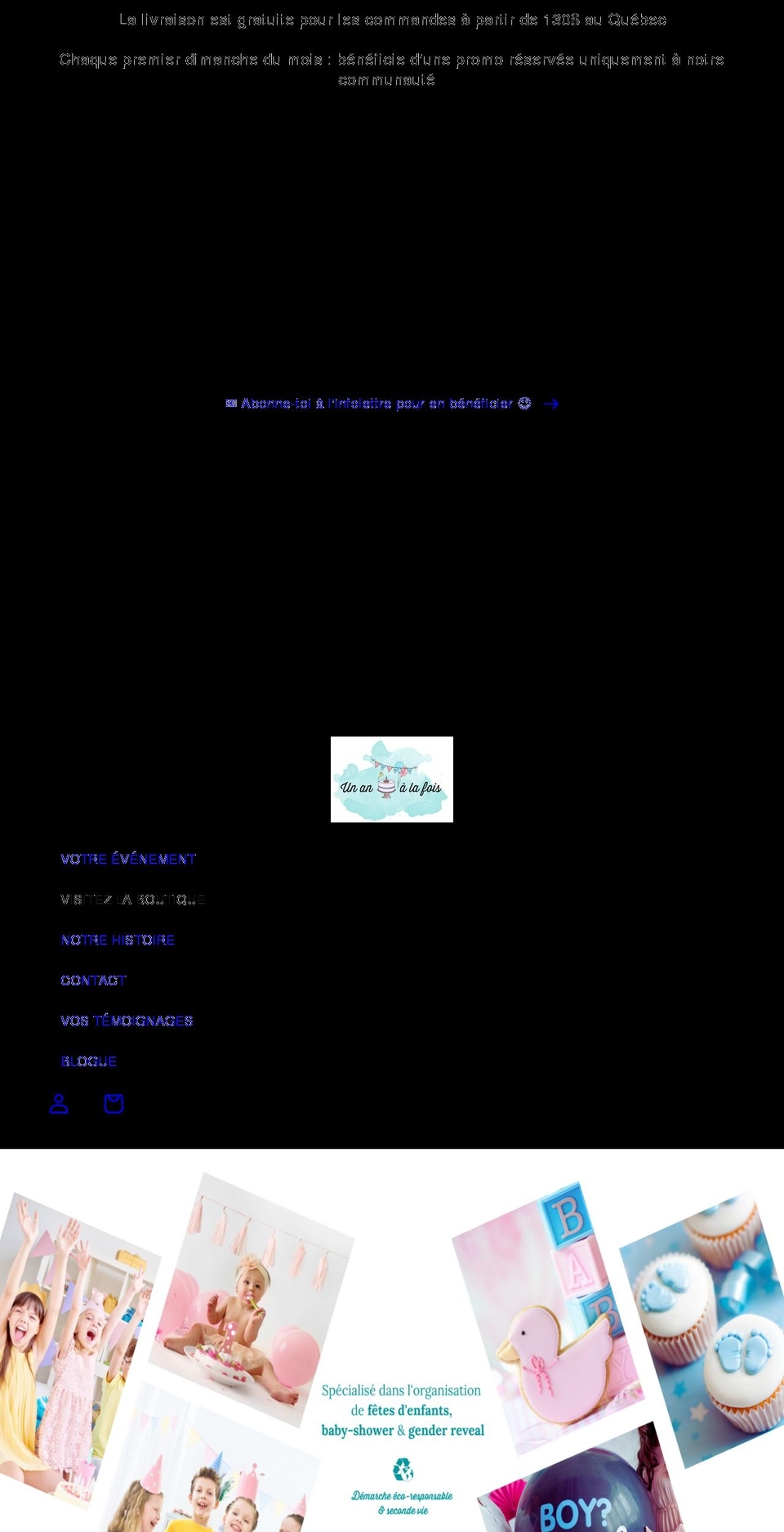 unanalafois.com shopify website screenshot