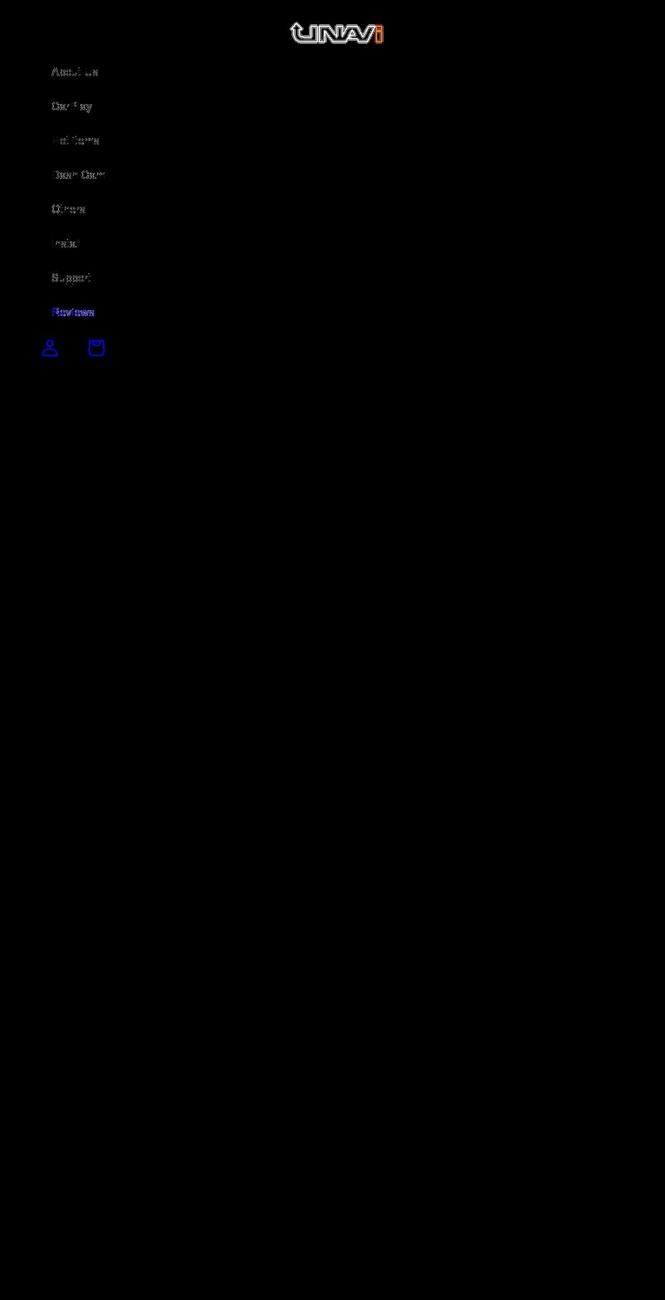 unavi-usa.com shopify website screenshot