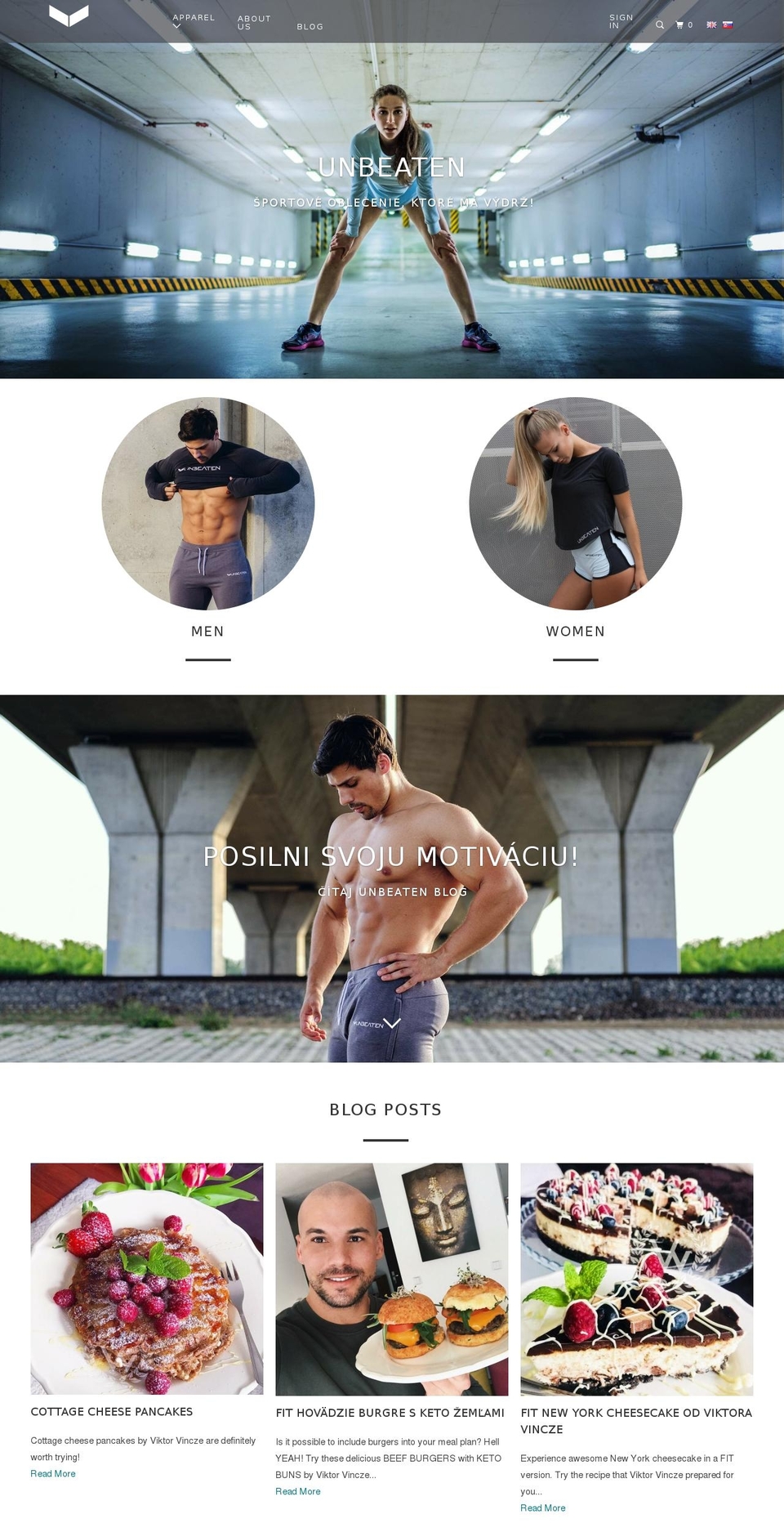 unbeatenelite.com shopify website screenshot
