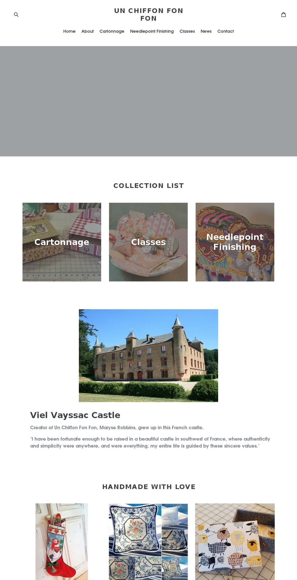 unchiffonfonfon.com — Shopify storefront screenshot