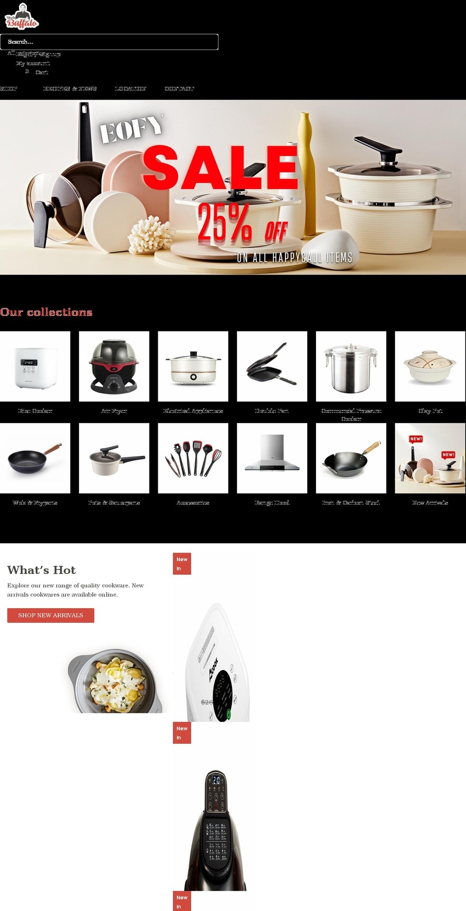 unclebuffalo.com.au shopify website screenshot