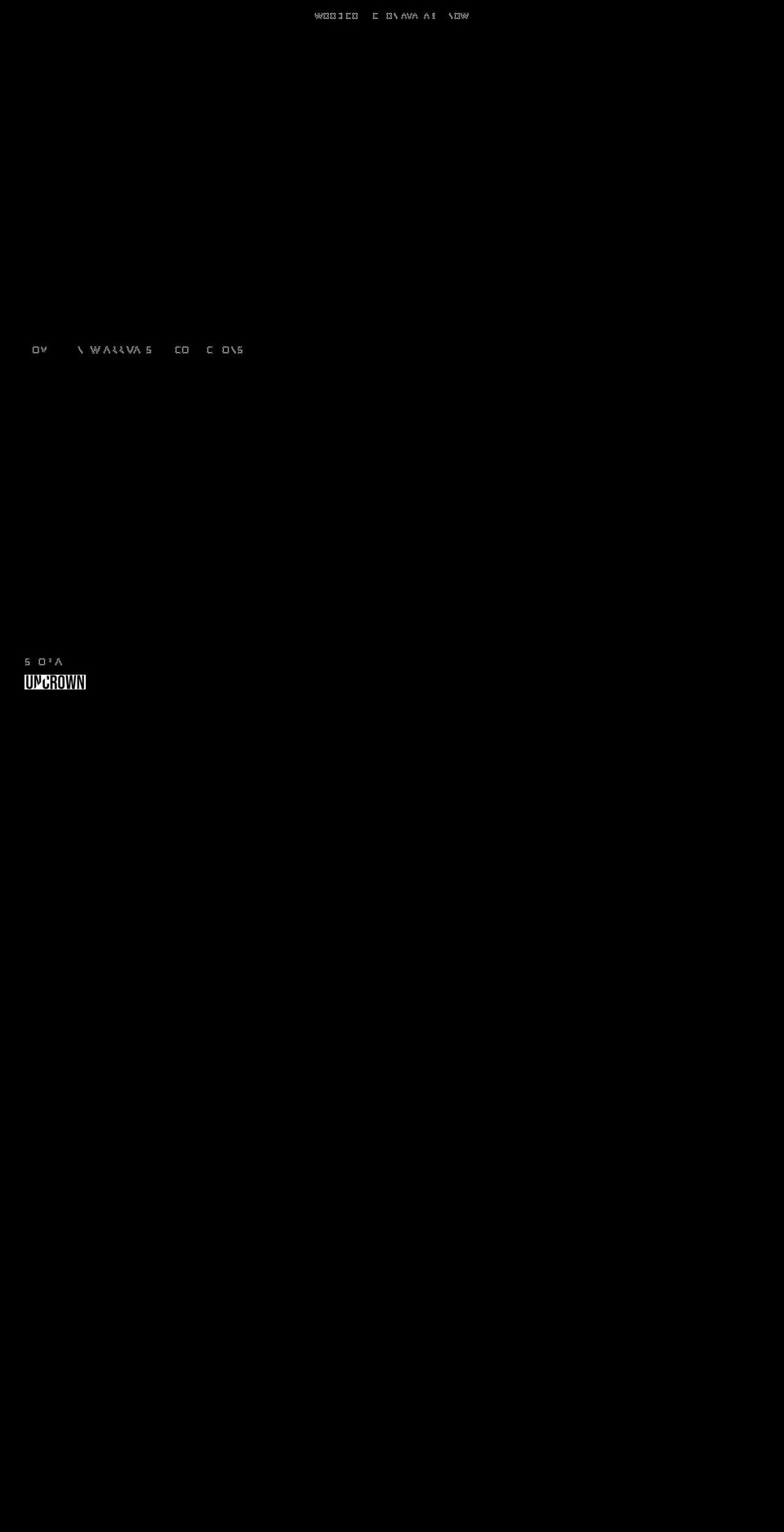 uncrownmafia.com shopify website screenshot