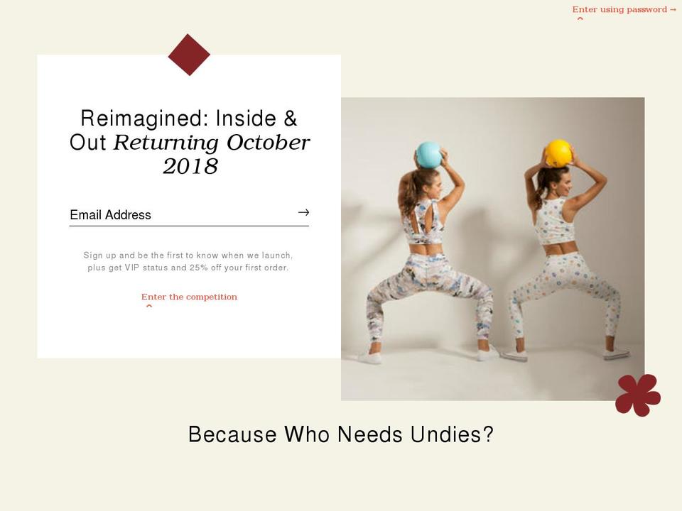 underalls.com shopify website screenshot