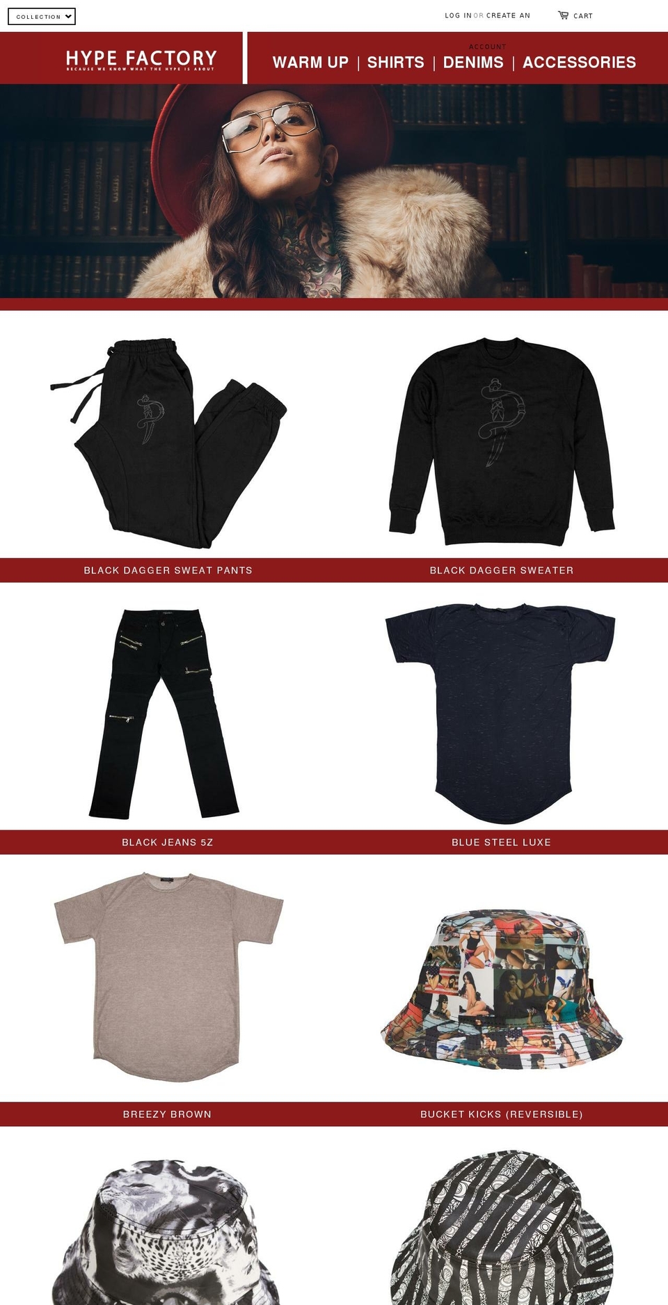 undercroxx.com shopify website screenshot
