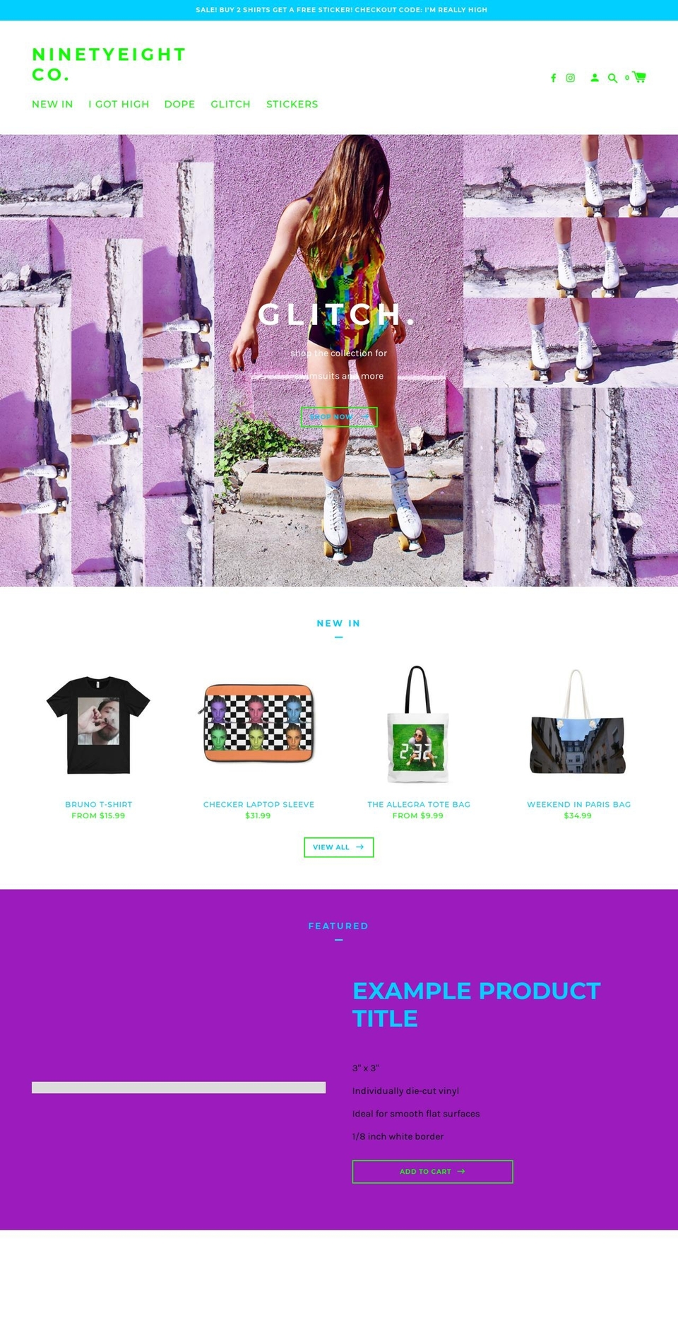 underground-g.com shopify website screenshot