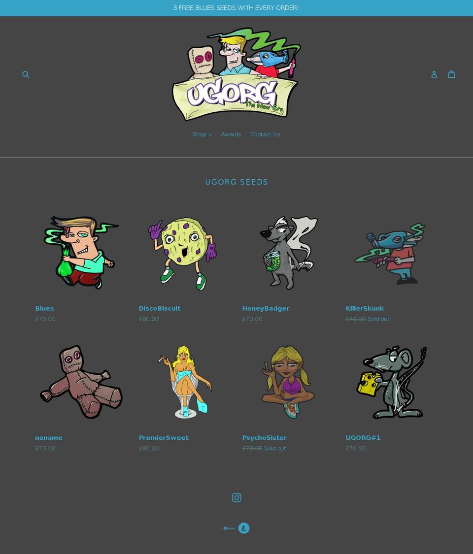 undergroundoriginals.com — Shopify storefront screenshot