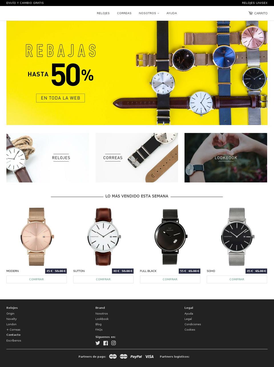 undertakeco.com shopify website screenshot
