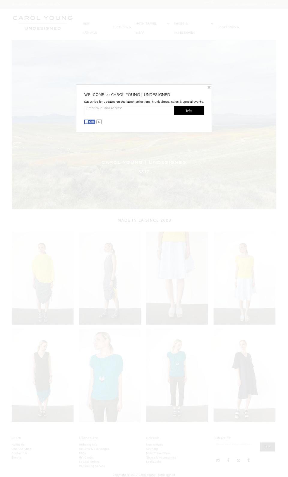 undesigned.com shopify website screenshot