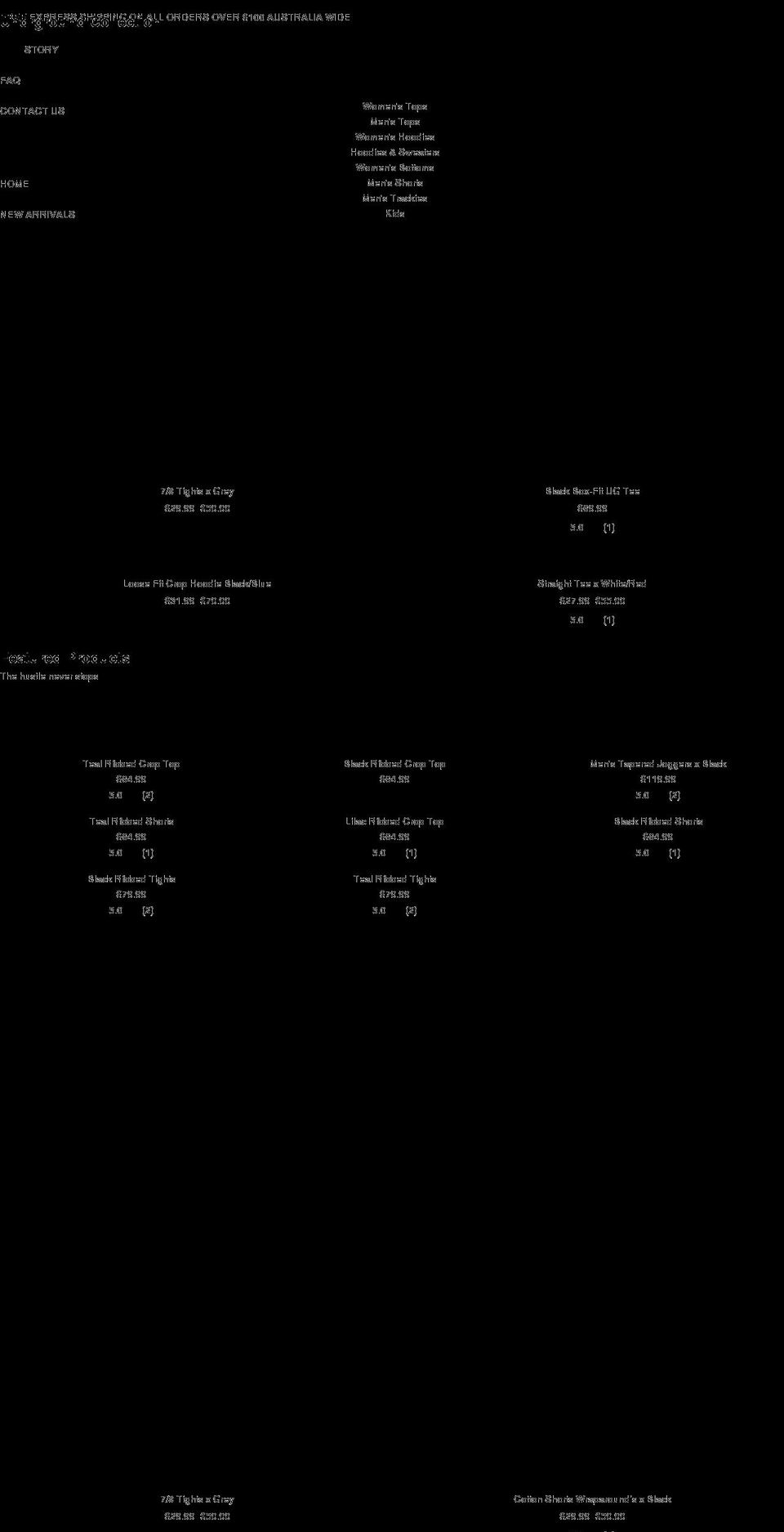 undrgroundco.com shopify website screenshot
