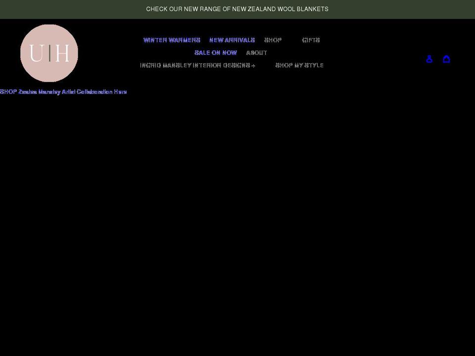 unearthedhomewares.com shopify website screenshot