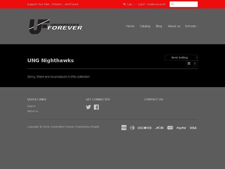 ungforever.com shopify website screenshot