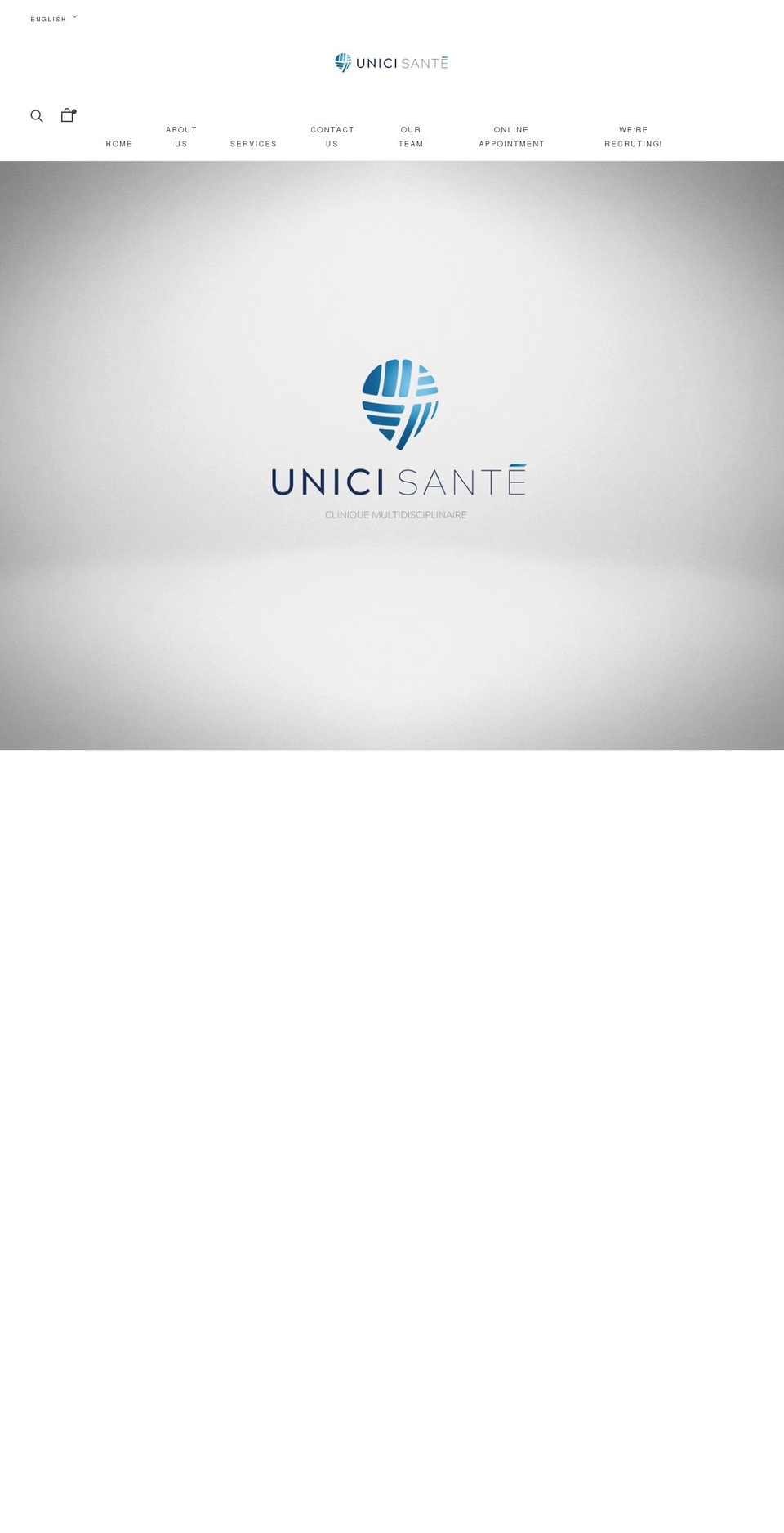 unicisante.com shopify website screenshot