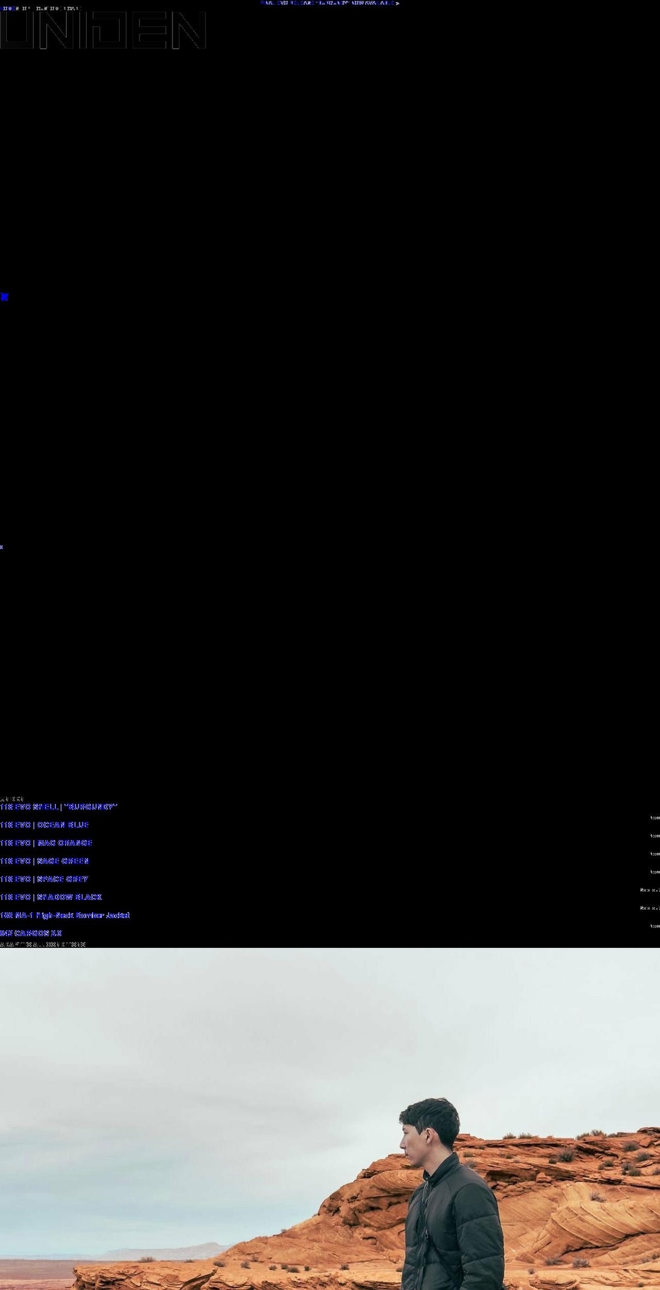 unidenonline.com shopify website screenshot