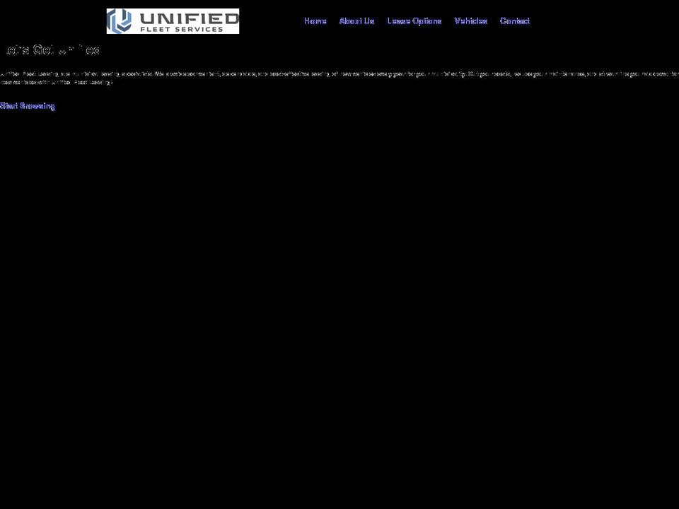 unifiedfleetservices.com shopify website screenshot