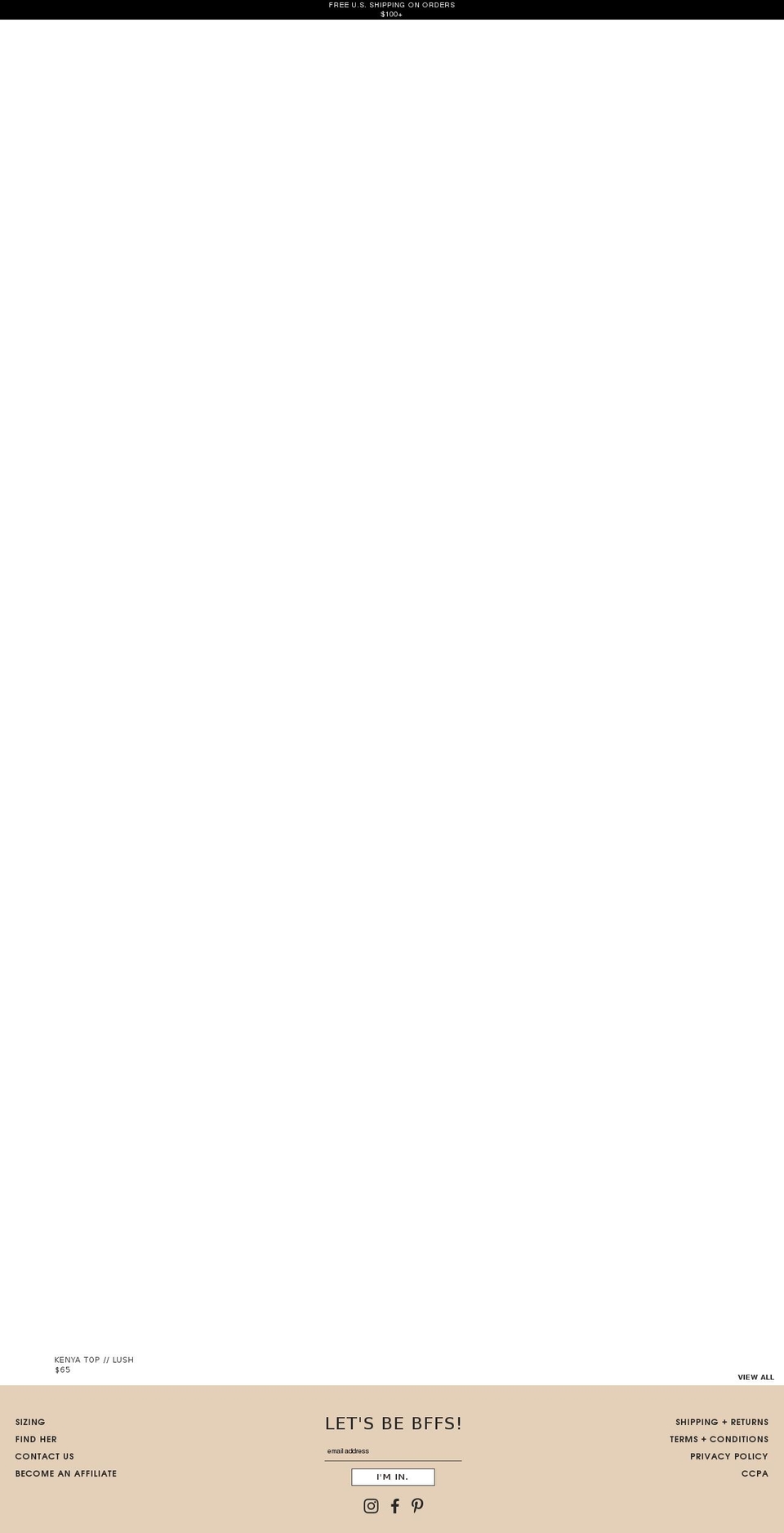 uniformstandard.com shopify website screenshot