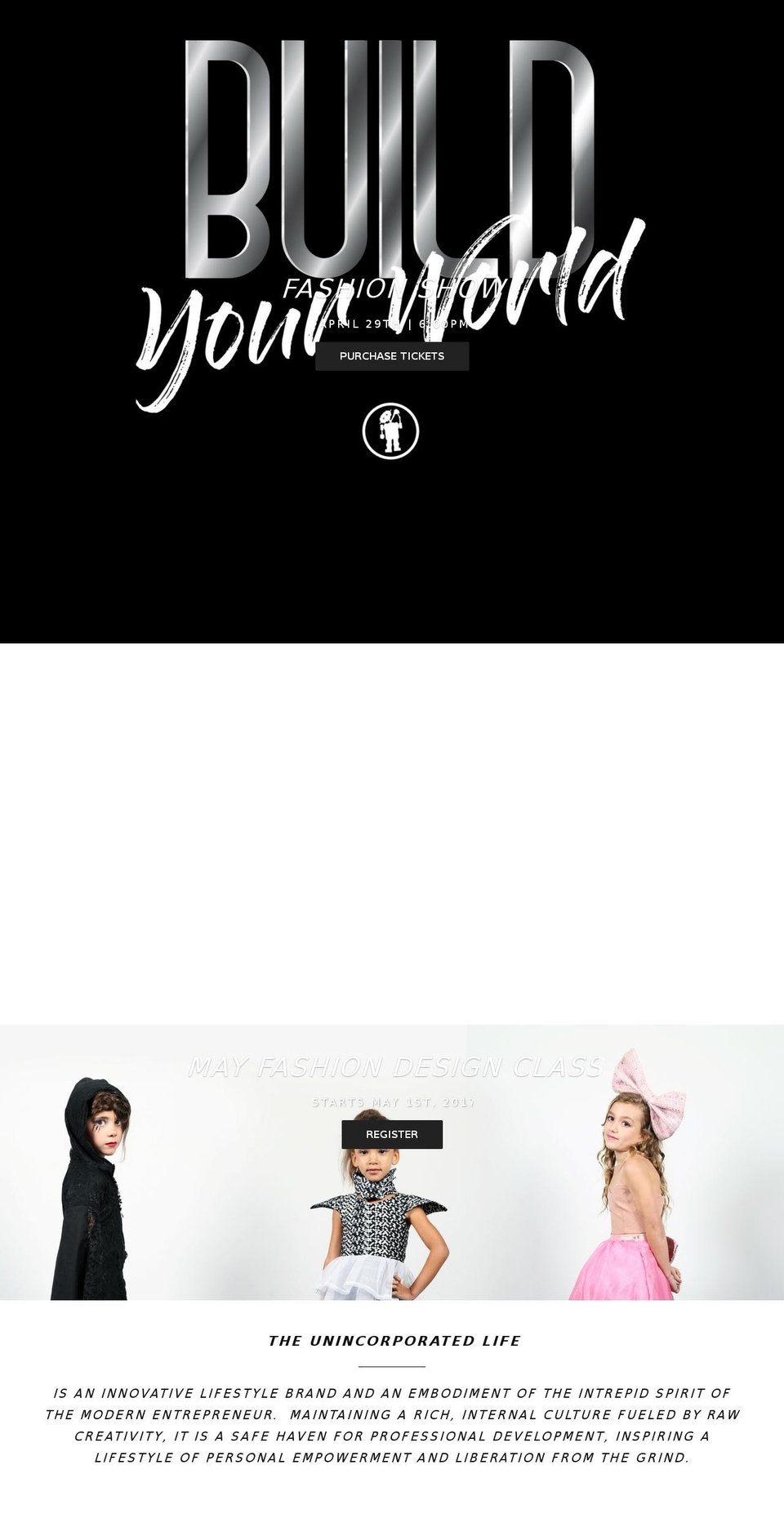 unincorporatedmagazine.com shopify website screenshot