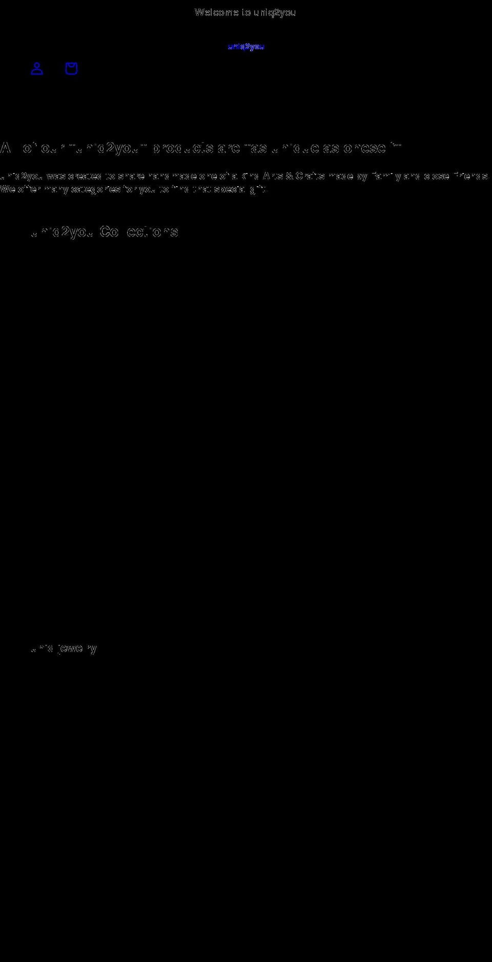uniq-gifts.com shopify website screenshot
