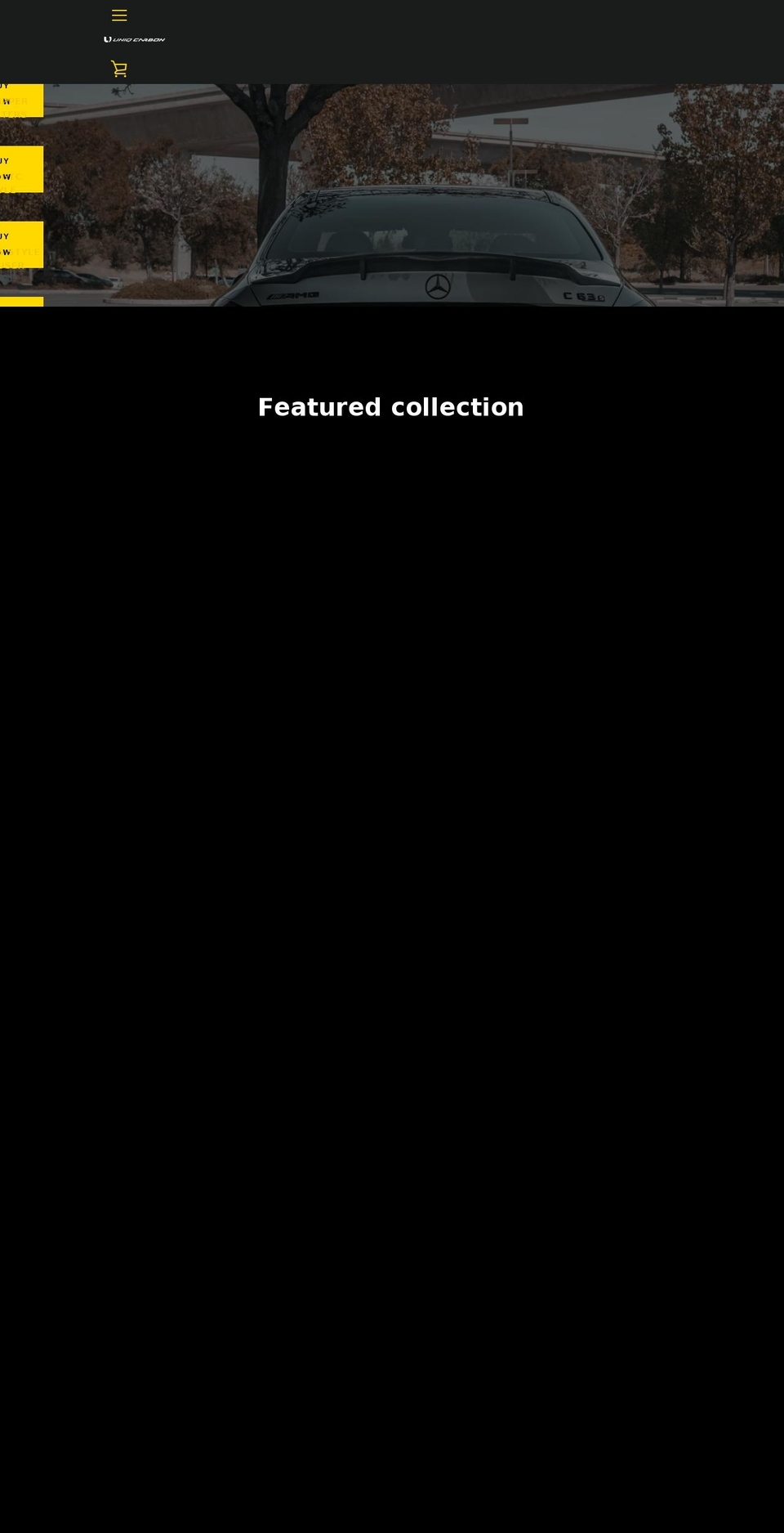 uniqcarbon.com shopify website screenshot