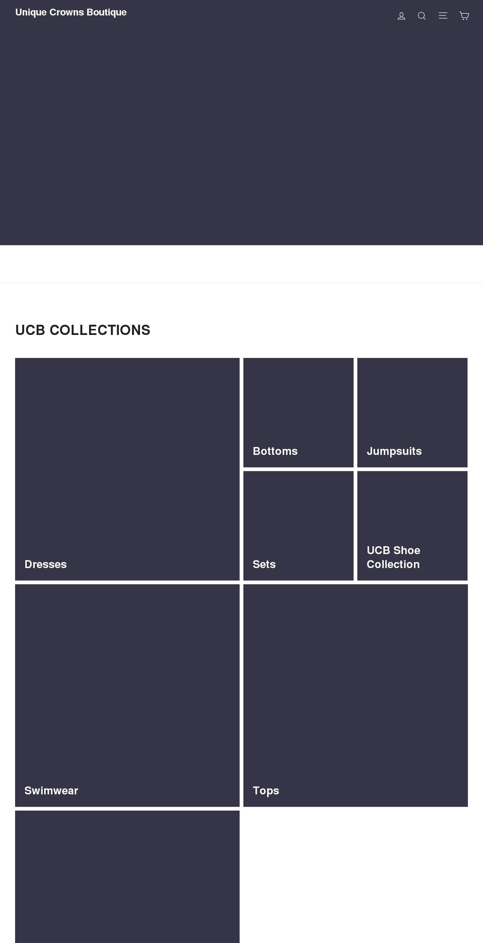 uniquecrownsb.com shopify website screenshot