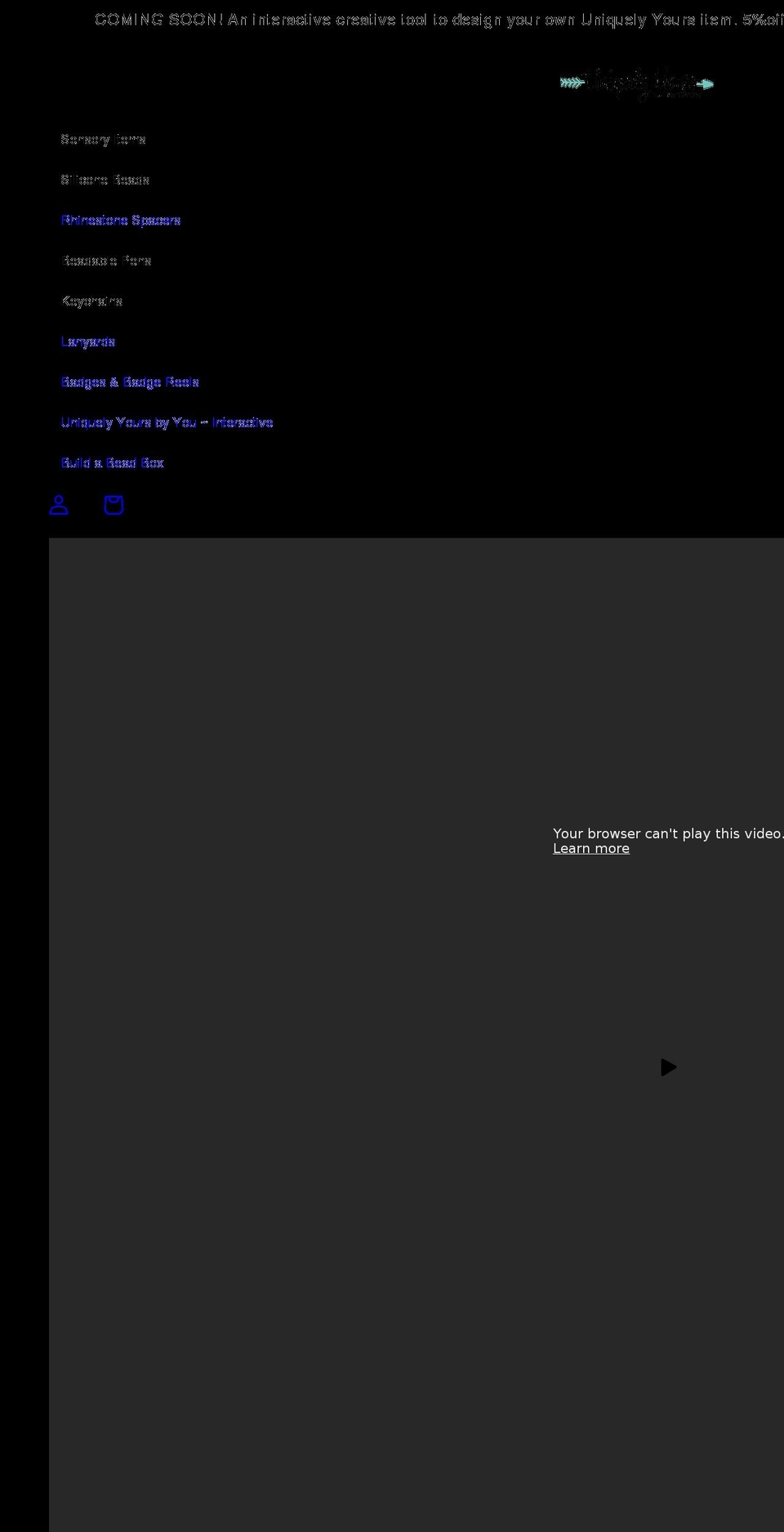 uniquelyyoursbytiffany.com shopify website screenshot