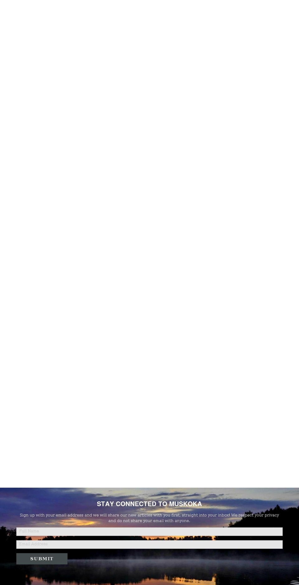 uniquemuskoka.com shopify website screenshot