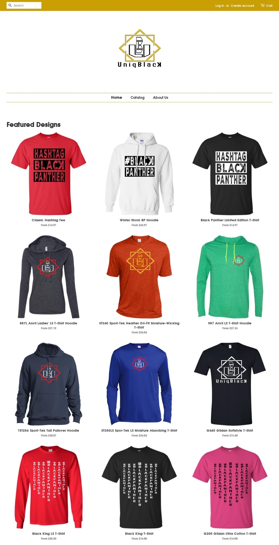 uniquestylelife.com — Shopify storefront screenshot
