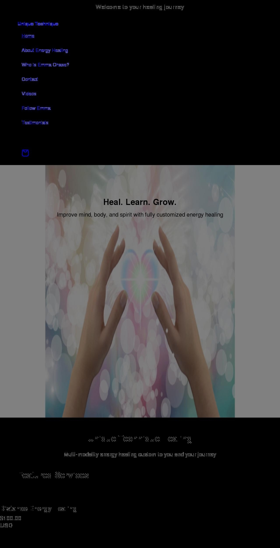 uniquetechnique.net shopify website screenshot
