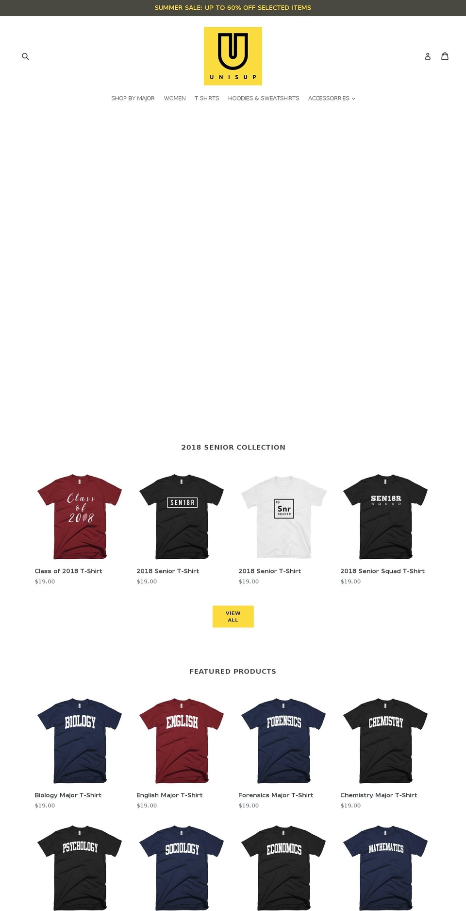 unisup.co shopify website screenshot