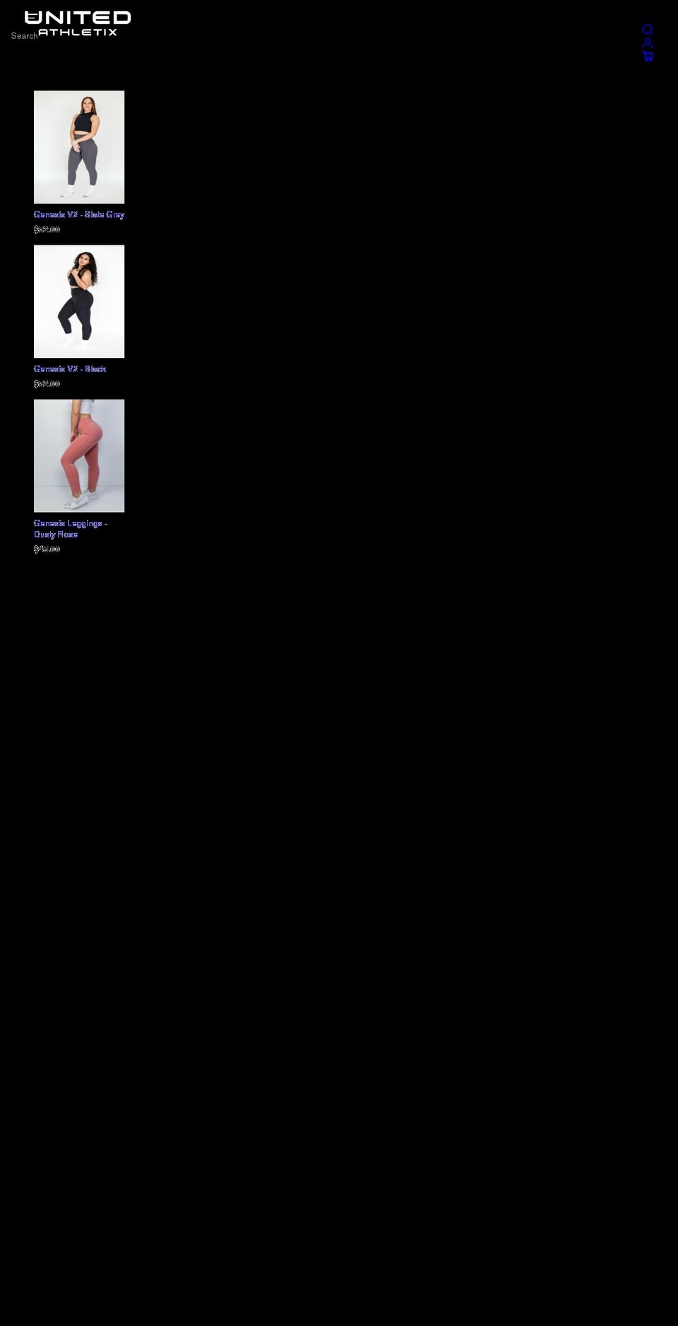 united-athletix.com shopify website screenshot