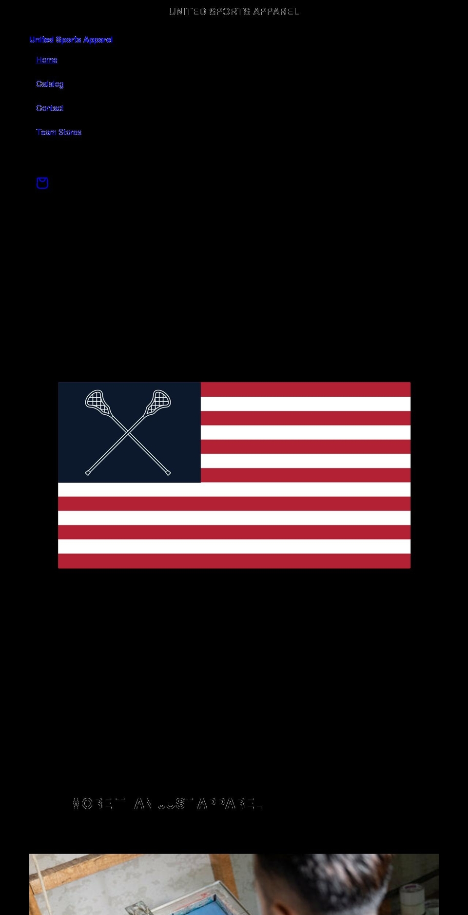 unitedapparel.net shopify website screenshot