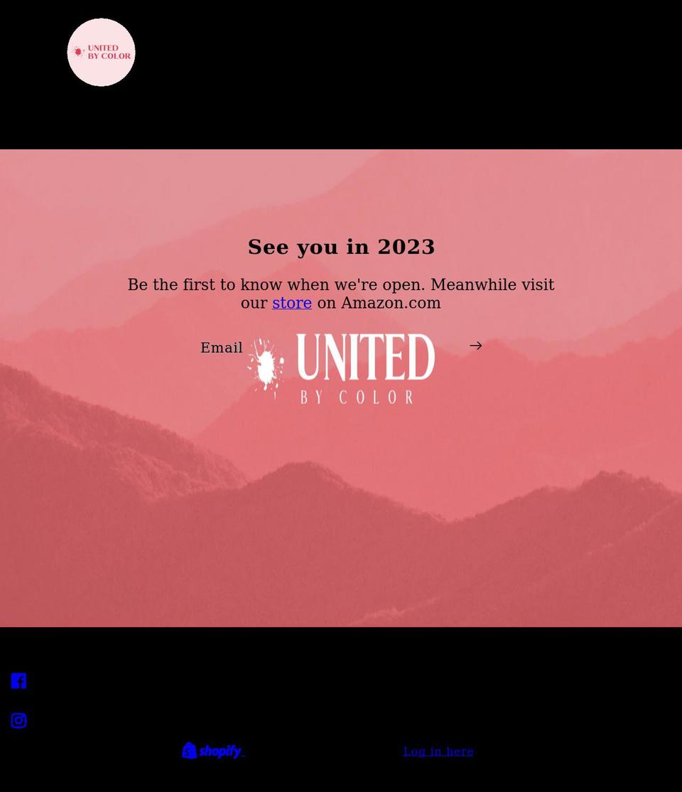 unitedbycolor.com shopify website screenshot