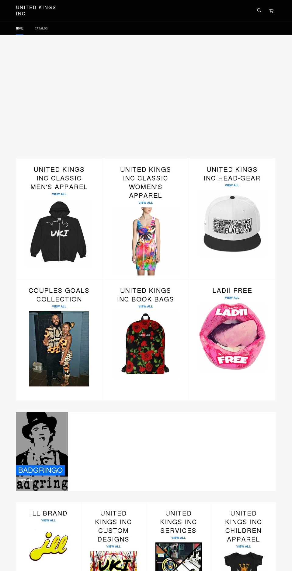 unitedkingsinc.com — Shopify storefront screenshot