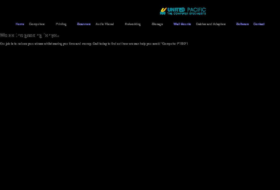 unitedpacific.com.au shopify website screenshot