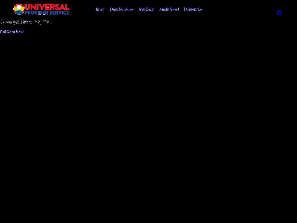 universalproviderservice.com shopify website screenshot