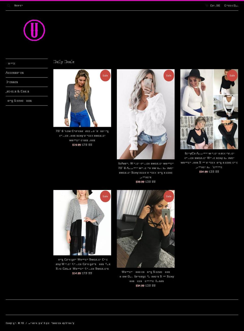 universityofstyle.com shopify website screenshot