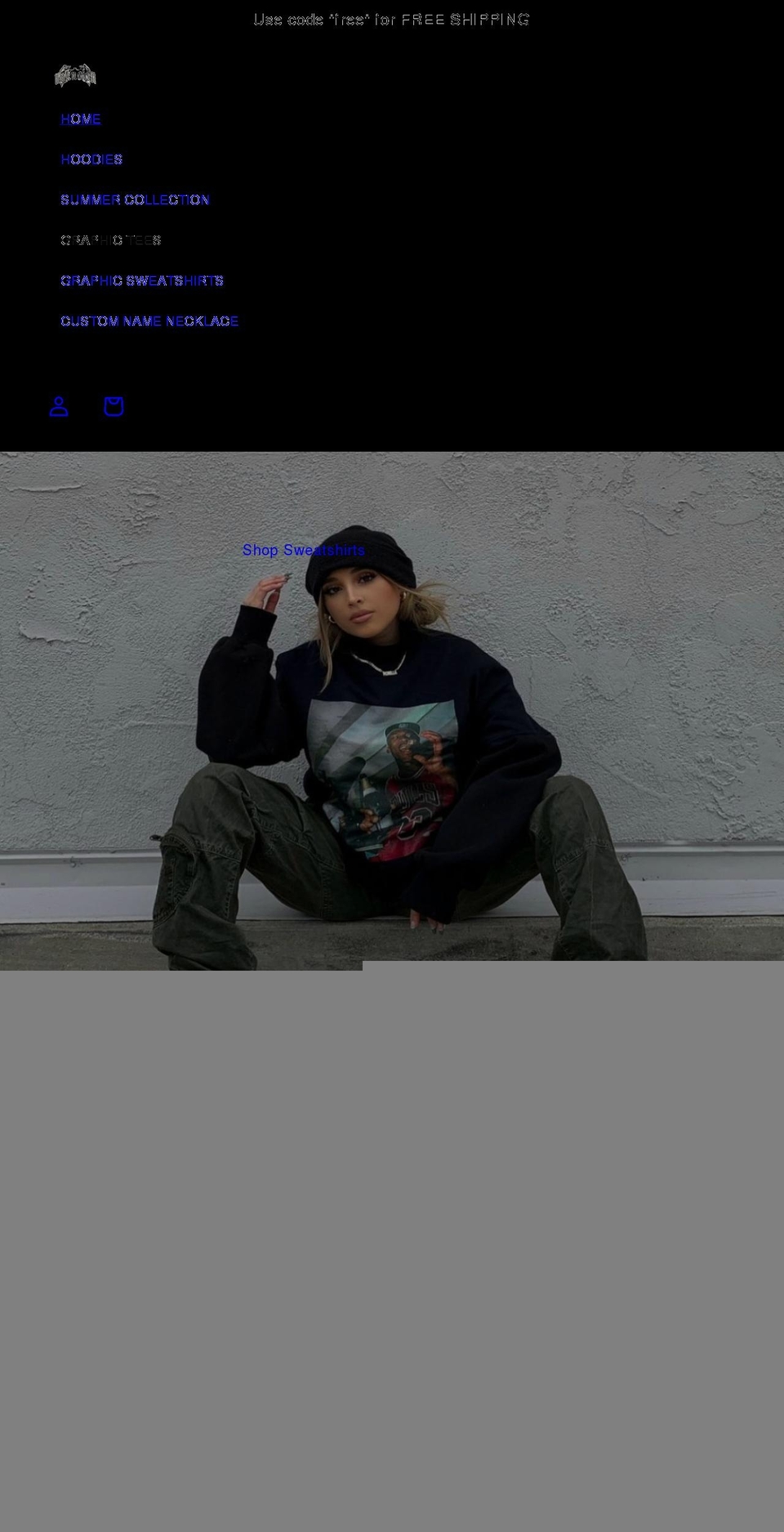 unknownbrnd.com shopify website screenshot