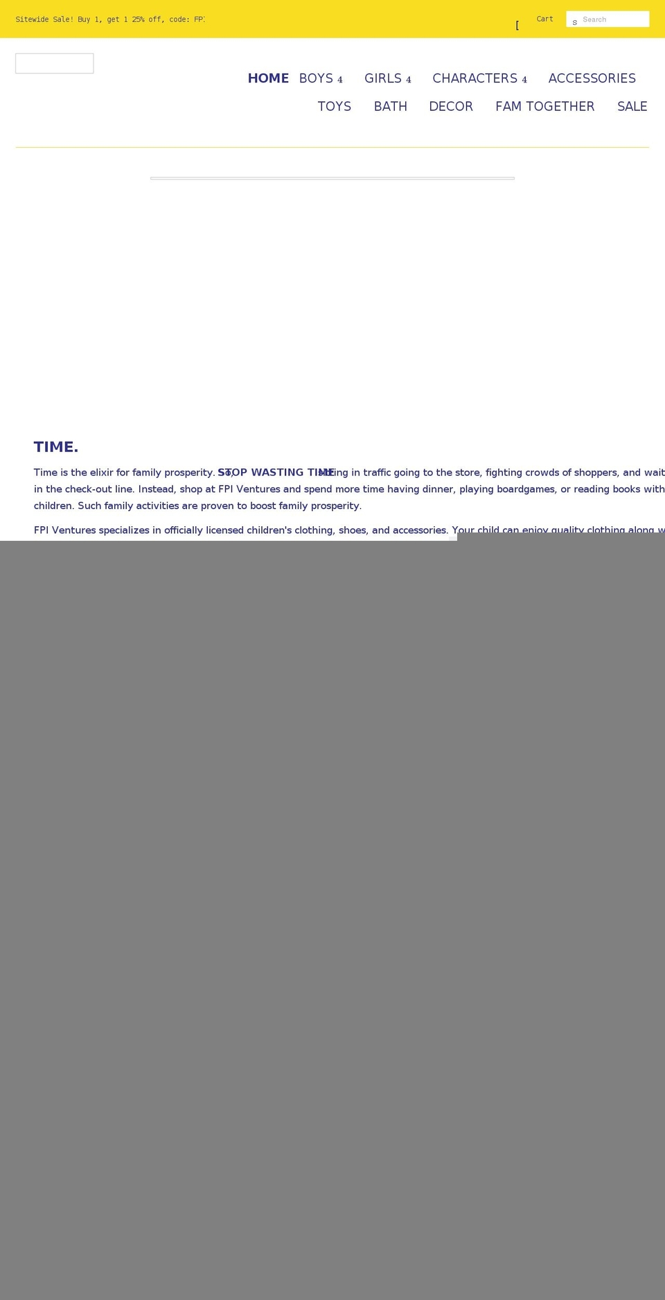 unlikelyfox.shop shopify website screenshot