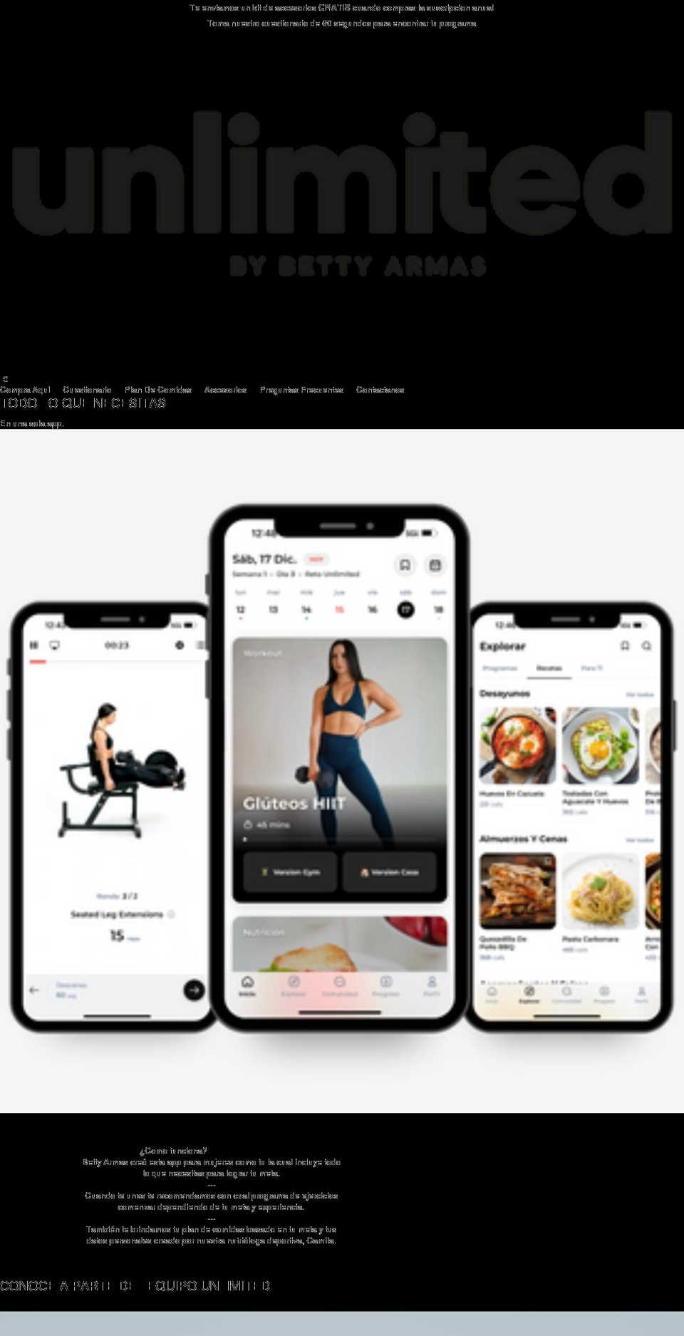 unlimitedapp.co shopify website screenshot