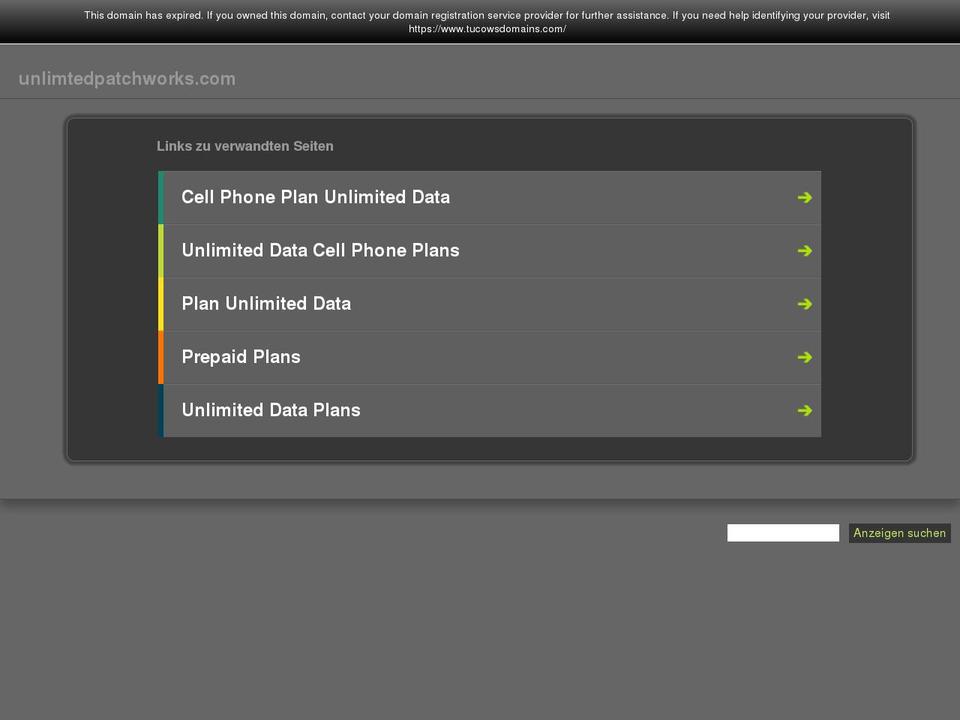 unlimtedpatchworks.com shopify website screenshot