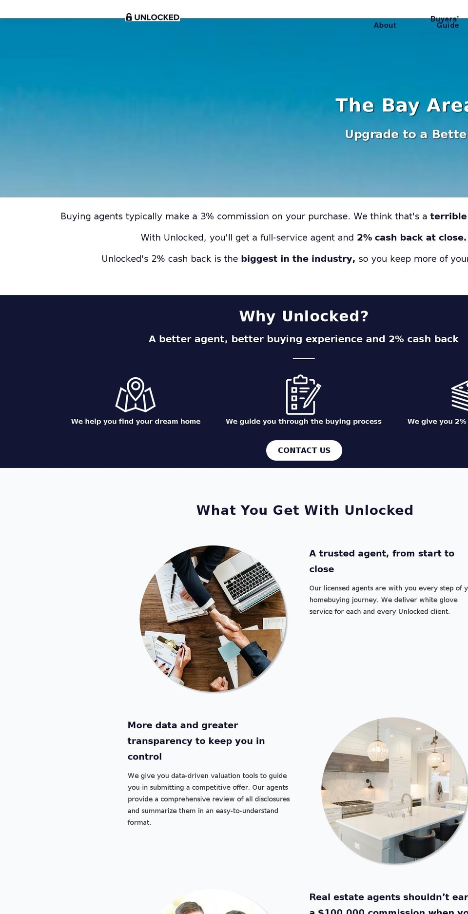 unlockedhomes.com — Shopify storefront screenshot